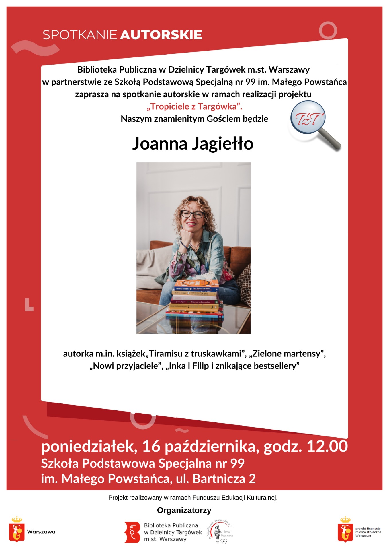 Spotkanie z Joanną Jagiełło