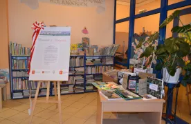 Zaproszenie na wystawę "Tropiciele z Targówka" do Biblioteki Dla Dzieci i Młodzieży nr 53