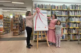 Otwarcie wystawy Tropiciele z Targówka w Bibliotece dla Dzieci i Młodzieży nr 65