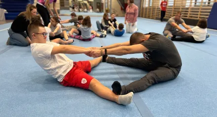 Moje Pierwsze spotkanie z Akorbatyką