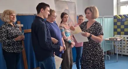 Motyl wiosną malowany