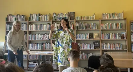 Spotkanie autorskie z M. Swędrowską