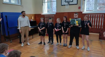 Międzyszkolny Turniej Tenisa Stołowego