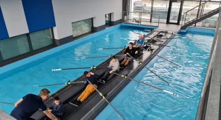 Warsztaty w Warszawskim Towarzystwie Wioślarskim.