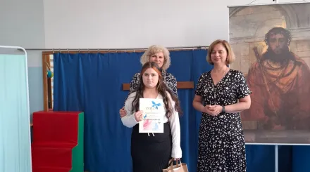 Motyl wiosną malowany