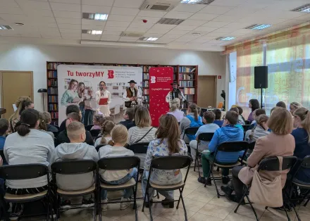 Inauguracja projektu „Zmysłbooki – CzytajMY (wszystkimi zmysłami) razem!”