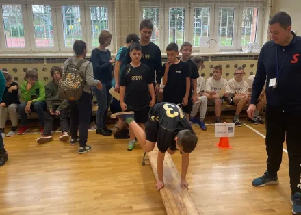 Zawody "Wspinamy się do celu"