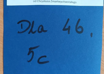 Wspólne życzenia dla klas.