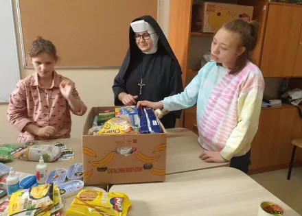 Szkolne Koło Caritas - powodzianom