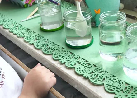 Kolejne piątki z eksperymentami w klasie 1a