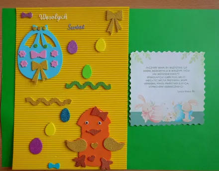 Wspólne życzenia dla klas.