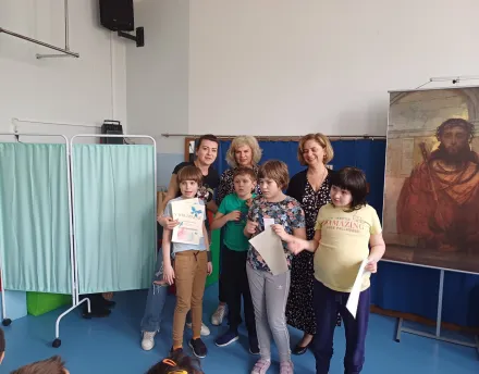 Motyl wiosną malowany