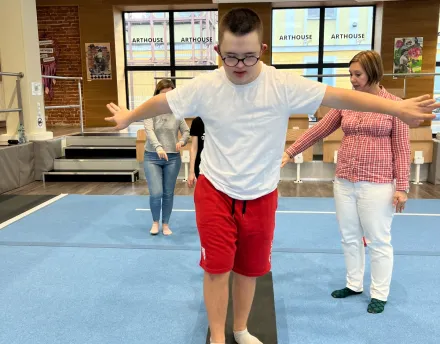 Moje Pierwsze spotkanie z Akorbatyką