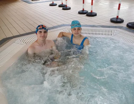 Warsztaty pływackie na pływalni Warszawianka