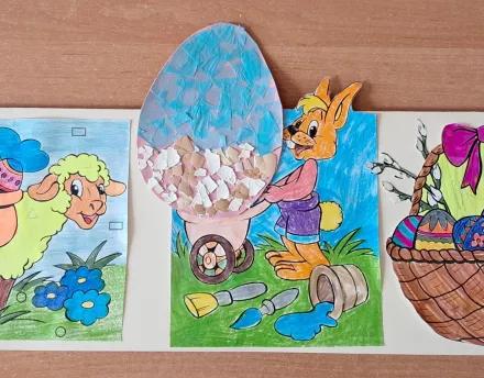 Wspólne życzenia dla klas.