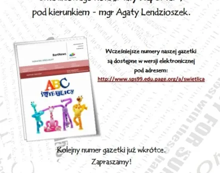 Nowy numer ABC świetlicy