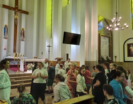 Msza św. na zakończenie roku szkolnego