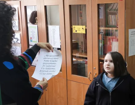 Pasowanie na Czytelników Biblioteki Szkolnej