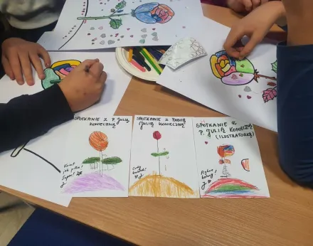 Warsztaty ilustratorskie z Julią Konieczną