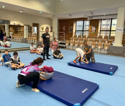 Moje Pierwsze spotkanie z Akorbatyką