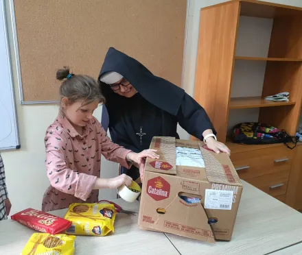 Szkolne Koło Caritas - powodzianom