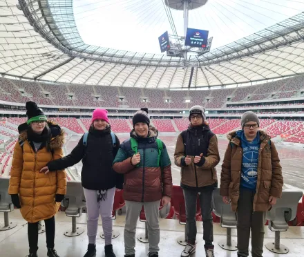 Zwiedzanie Stadionu Narodowego