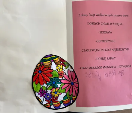 Wspólne życzenia dla klas.