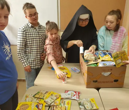 Szkolne Koło Caritas - powodzianom