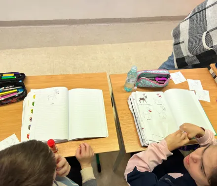 Lekcja o reniferach – wykład przygotowany przez Alana z klasy 6