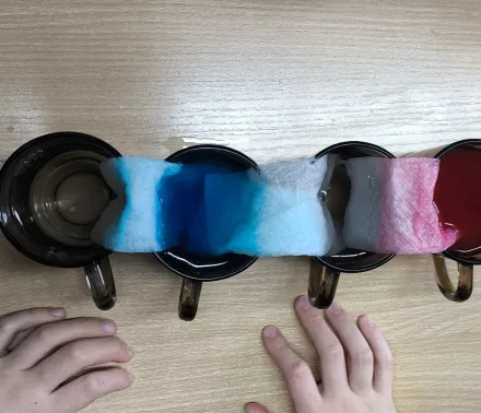 Piątki z eksperymentami w klasie 1a