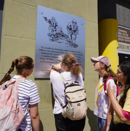 Powstanie Warszawskie na Starówce - rajd PTTK