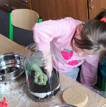 Las w soiku w wykonaniu uczniów klasy 1A