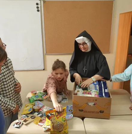 Szkolne Koło Caritas - powodzianom