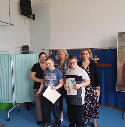 Motyl wiosną malowany