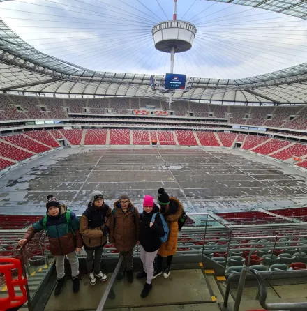 Zwiedzanie Stadionu Narodowego