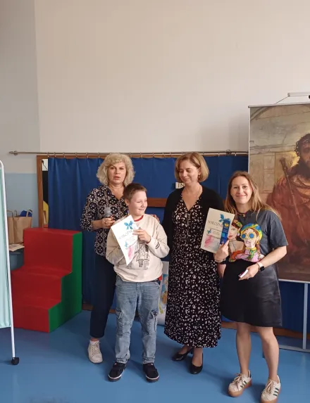 Motyl wiosną malowany