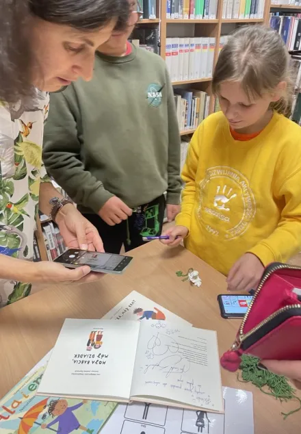 Spotkanie autorskie z M. Swędrowską