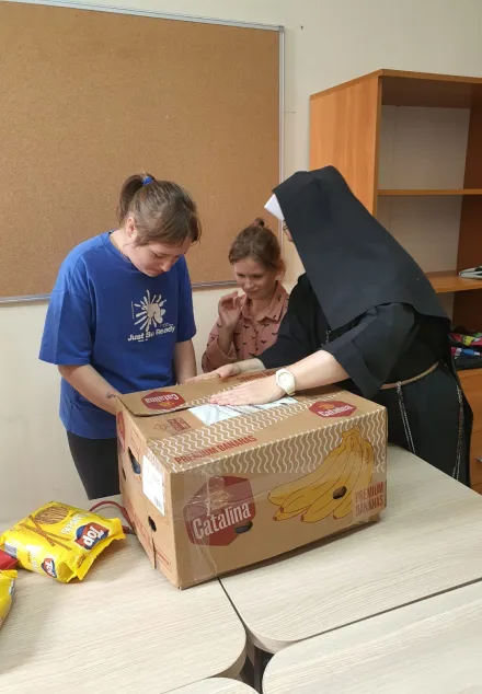 Szkolne Koło Caritas - powodzianom