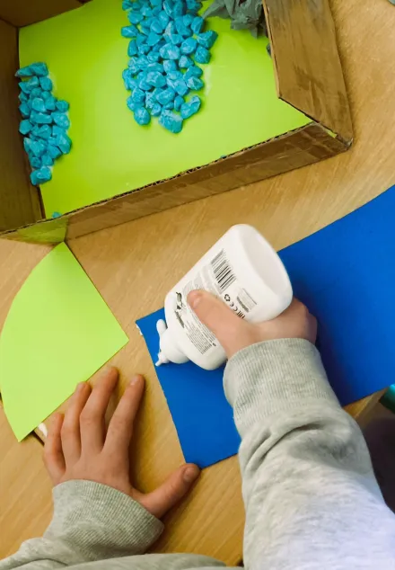 Model 3D- Obieg wody w przyrodzie.