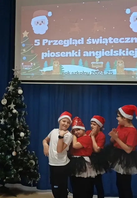 5 Szkolny przegląd świątecznej piosenki angielskiej