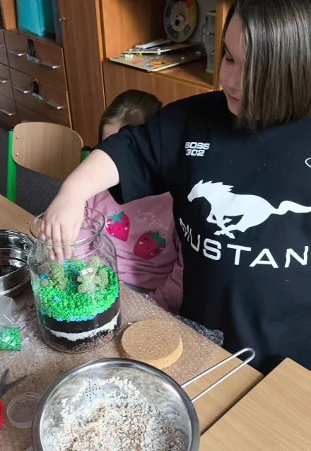 Las w soiku w wykonaniu uczniów klasy 1A