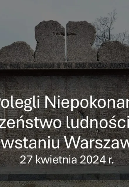 Podsumowanie i zakończenie projektu edukacyjnego „Pamięć i tożsamość. 80 rocznica Powstania Warszawskiego”.