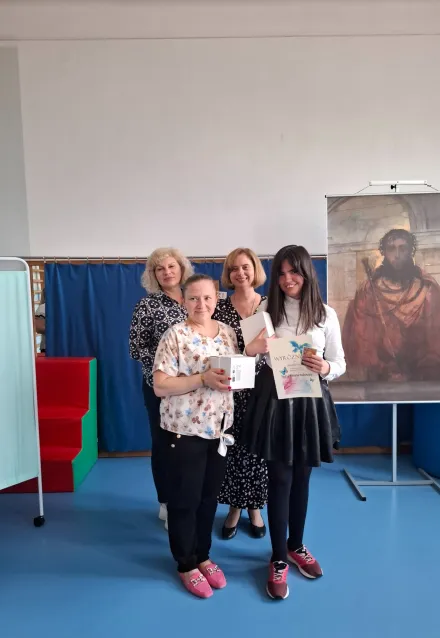 Motyl wiosną malowany