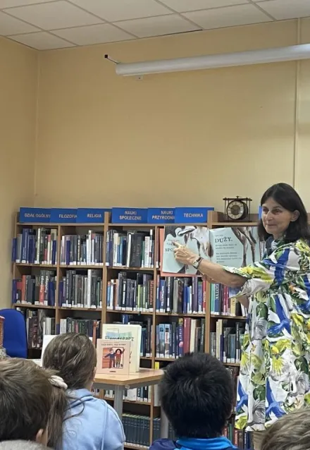 Spotkanie autorskie z M. Swędrowską