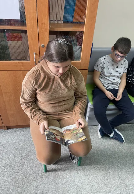 Dzieci - Dzieciom. Czytanie w Bibliotece