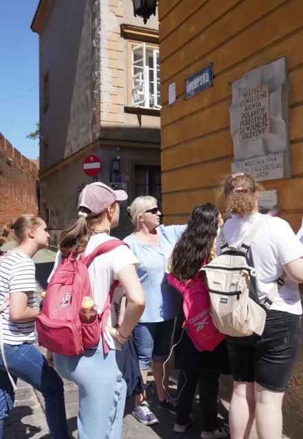 Powstanie Warszawskie na Starówce - rajd PTTK