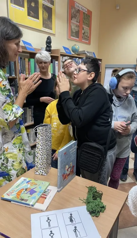 Spotkanie autorskie z M. Swędrowską