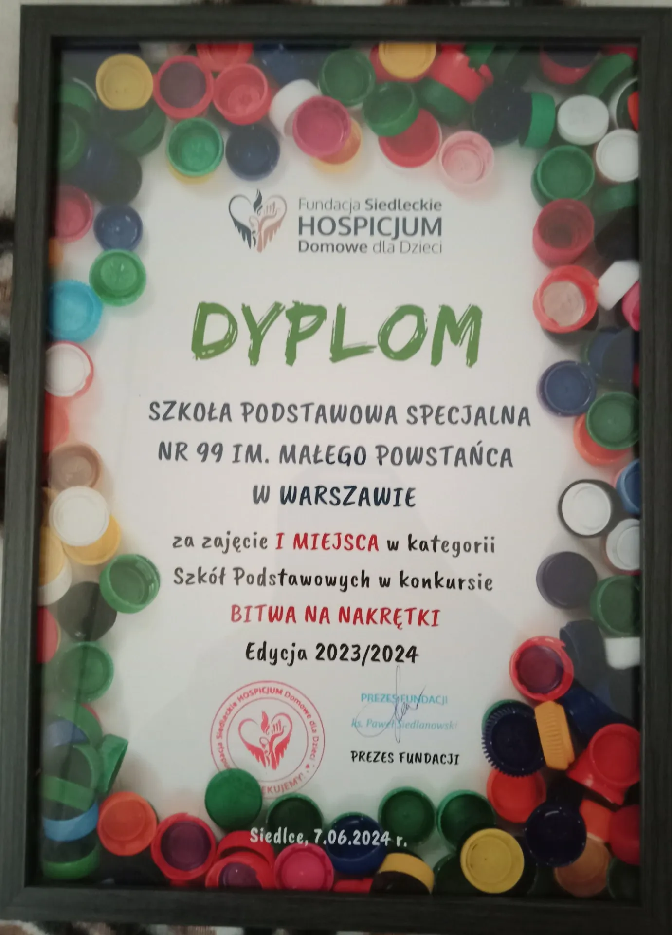 Podsumowanie konkursu „Bitwa na nakrętki”