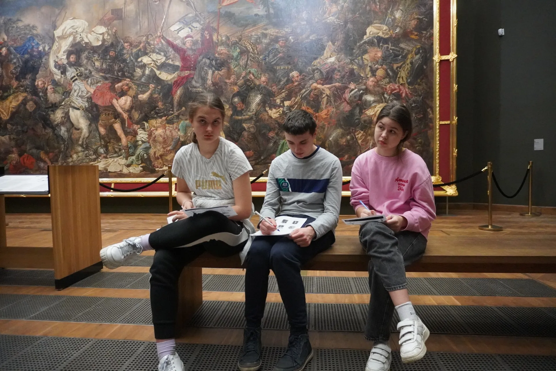 Lekcja muzealna w Muzeum Narodowym