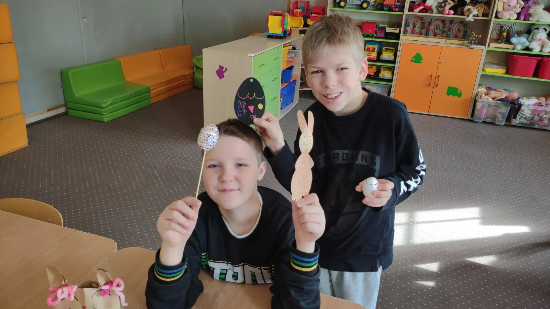 Warsztaty ozdób wielkanocnych w świetlicy szkolnej